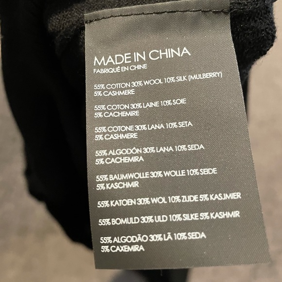 Club Monaco Madisson Sweater Dress in Black - Picture 5 of 5